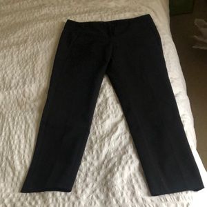 Amanda + Chelsea straight leg black pants size 6